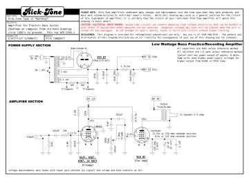 Rick Campbell 13 schematic circuit diagram